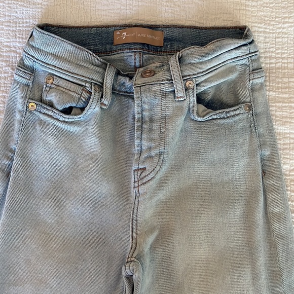 7 fam high waist cropped flare - Picture 2 of 3